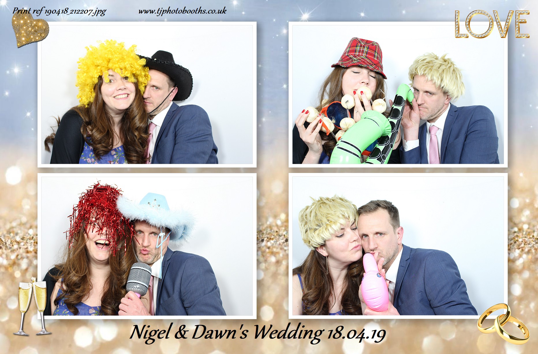 Nigel & Dawn's Wedding | View more photos from the event at gallery.tjphotobooths.co.uk/u/TJPhotobooths/Nigel-Dawns-Wedding